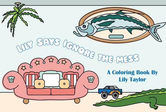 Lily & Hank Coloring Book Set